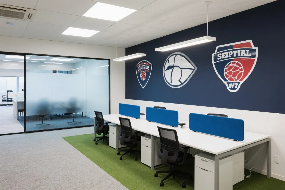 办公与协作环境示意